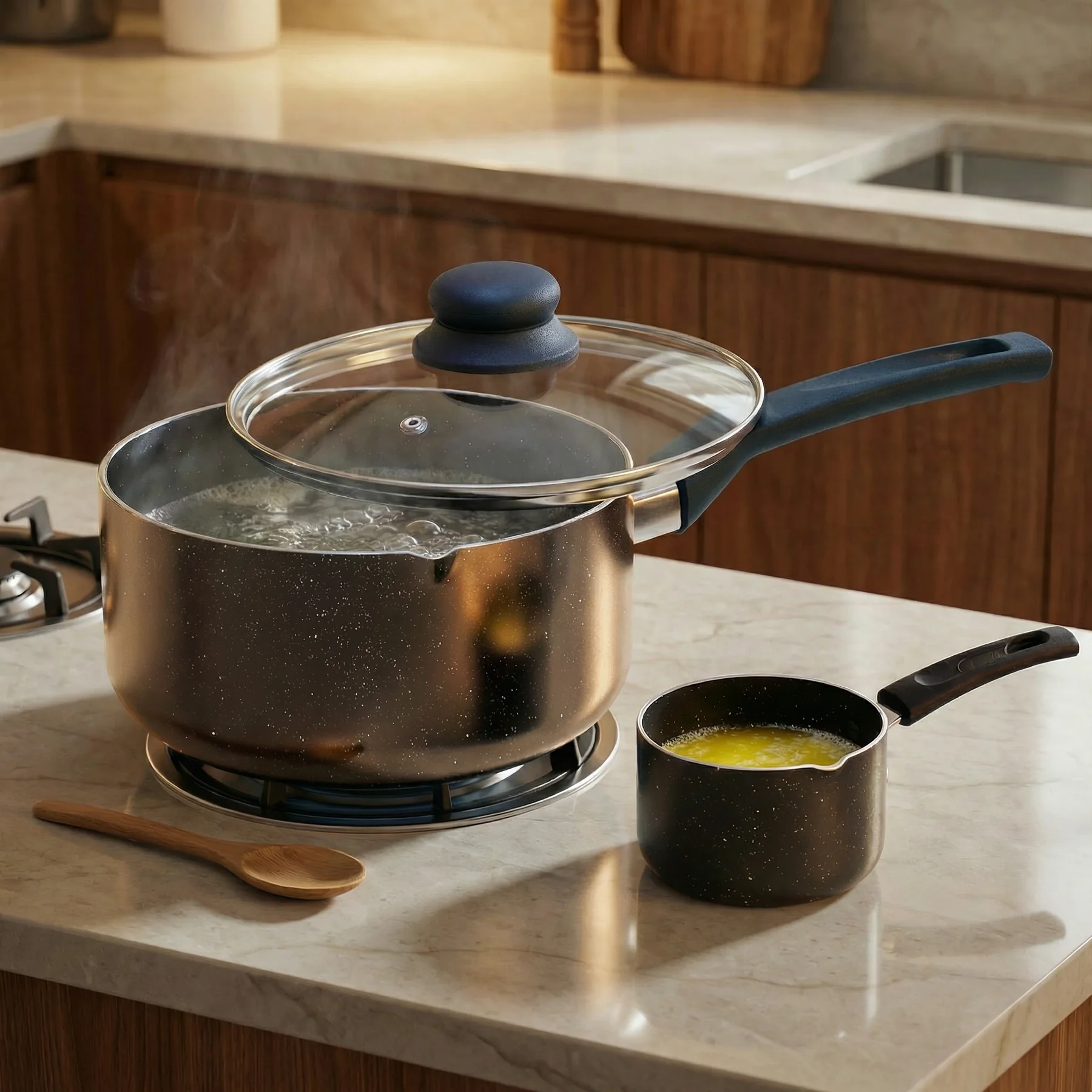 Sauce Pot & Butter Warmer